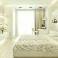 Spavaća soba modernog dizajna od 14 m2