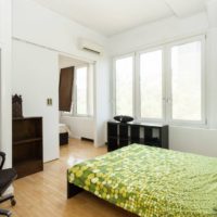 bedroom in the apartment beautiful design