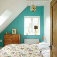 attic bedroom design photo