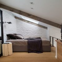 attic bedroom photo decor