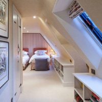 attic bedroom photo decoration