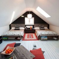 attic bedroom decoration