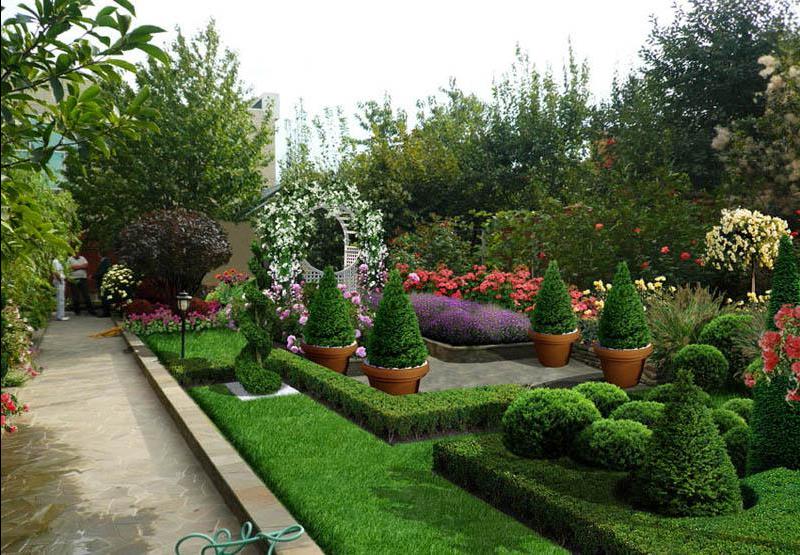 moderan dizajn vrta