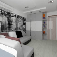 3D vizualizacija ukrasa apartmana fotografija