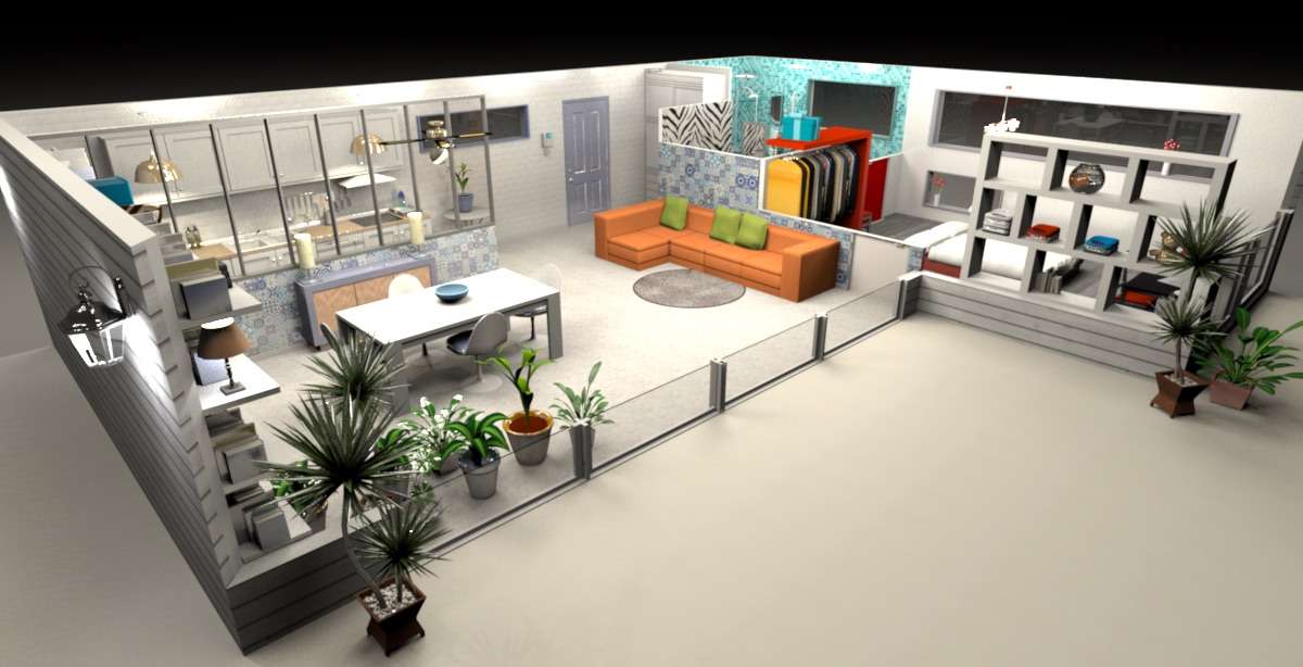 design d'intérieur 3d