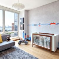 dječja soba za svjetlo dizajn novorođenčeta