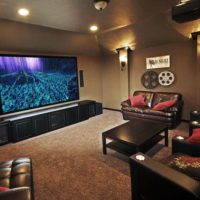 idee di arredamento design home theater