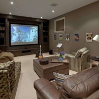 idee fotografiche di progettazione home theater