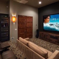 idee fotografiche di progettazione home theater