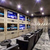 home cinema design interior photo