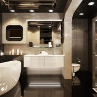 design delle piastrelle del bagno