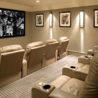 home theater interior