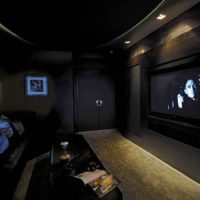 idee di interior design home theater