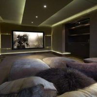 illuminazione interna home theater