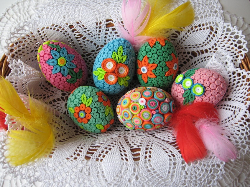 Ukras uskrsnih jaja za proljetni praznik