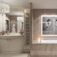 Bathroom interior without errors