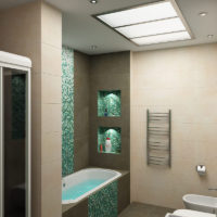 Harmonious bathroom interior