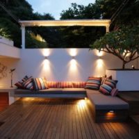 Outdoor terrace