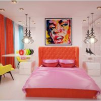 l'idée d'un appartement intérieur insolite dans le style de l'image pop art