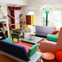 l'idée d'un appartement lumineux décor dans le style de l'image pop art