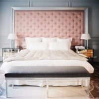 idea of ​​unusual headboard style photo