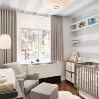 Pastelne boje u dizajnu sobe za dijete
