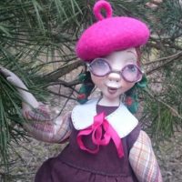 DIY papier mache doll