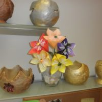 DIY papier-mâché décor