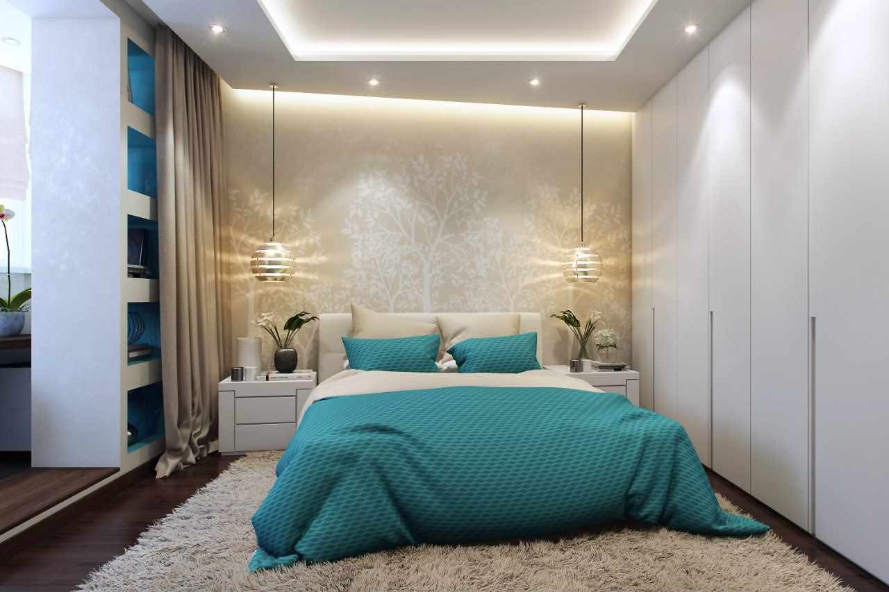 variante d'un projet de design de chambre lumineuse