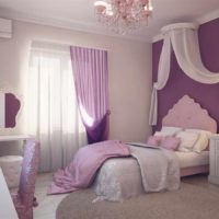 variante d'un intérieur de chambre lumineux pour une photo de fille