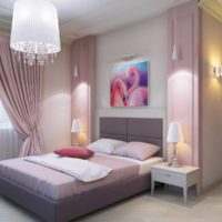 example of an unusual bedroom interior design photo