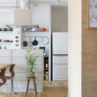 l'idea di utilizzare le partizioni all'interno della foto di casa