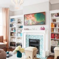 ideja kombiniranja prekrasne boje breskve u unutrašnjosti fotografije stana