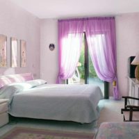 an example of a bright bedroom interior picture