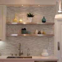 the idea of ​​a beautiful craft for the interior of the kitchen photo