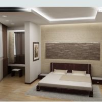 Dizajn kombinirane spavaće sobe u stanu