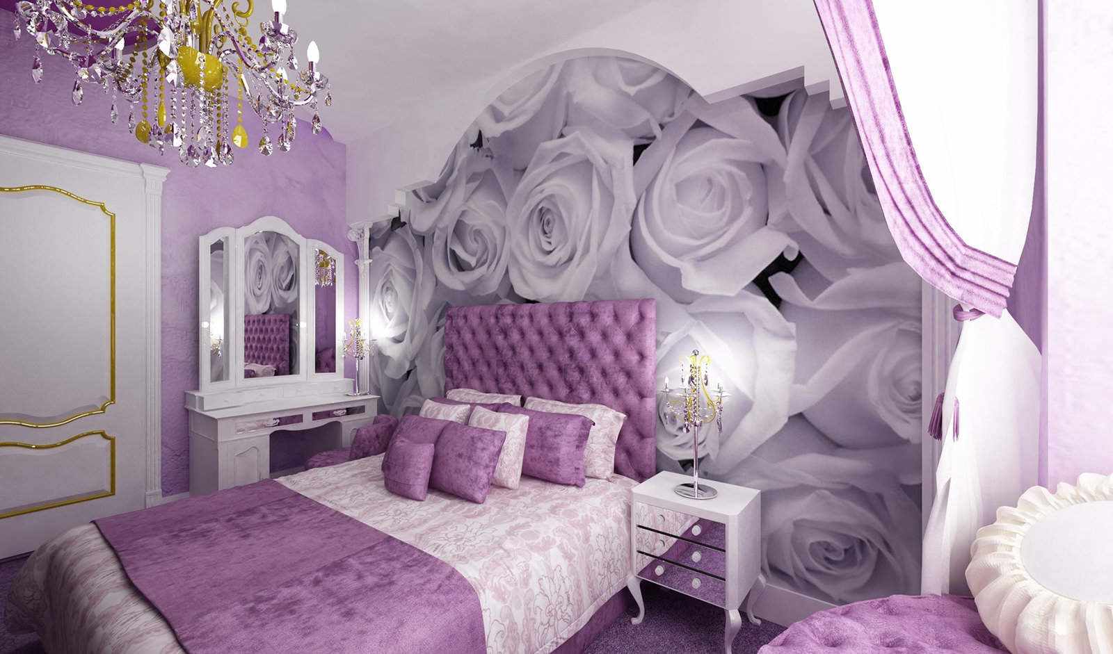 primjer lijepog dizajna spavaće sobe