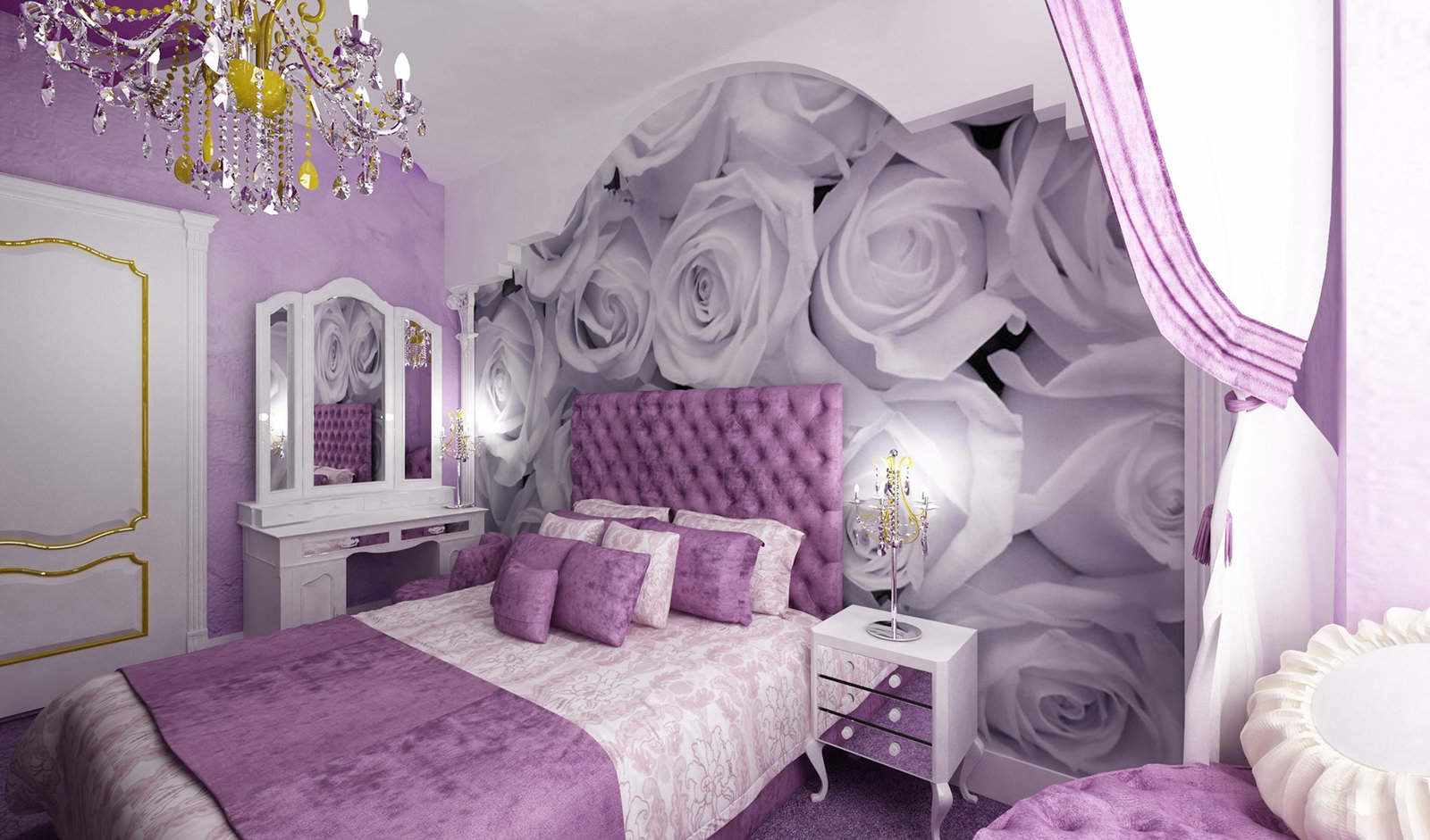 bel exemple de design de chambre