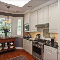 example of an unusual dining room interior design photo