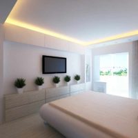 variante d'un projet de design de chambre lumineuse