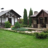 Recreation area at the cottage