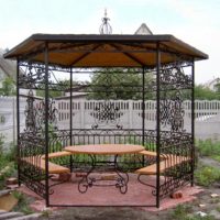 Lightweight forged gazebo