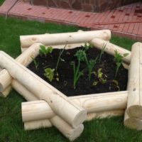 Šesterokutni krevet za ukrašavanje vrta