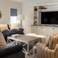 Cozy rustic living room