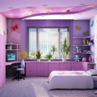 Beau design d'une chambre d'enfants