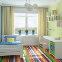 Dječja soba u svijetlim bojama