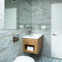 Design originale del bagno fai-da-te