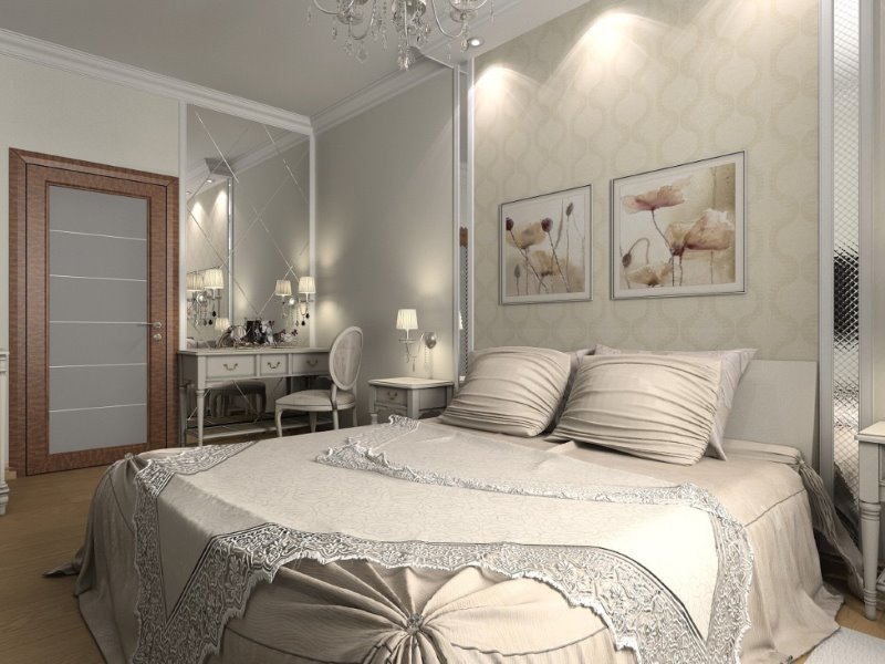 Design d'intérieur de chambre à coucher