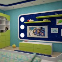 Children's furniture in space style