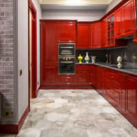 Set dapur kayu merah